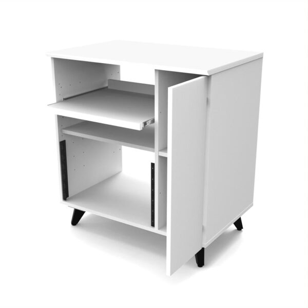 Glorious Estante lateral modular blanco