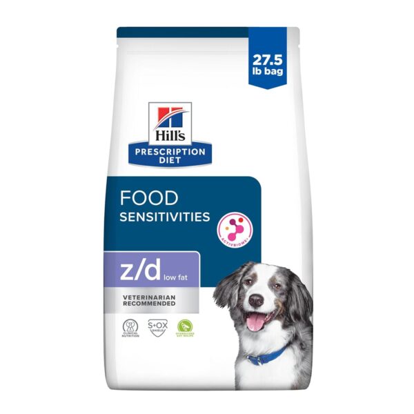 Alimento Seco para Perro Hill's Prescription Diet z/d Soja Hidrolizada Baja en Grasa Bolsa 25 Libras