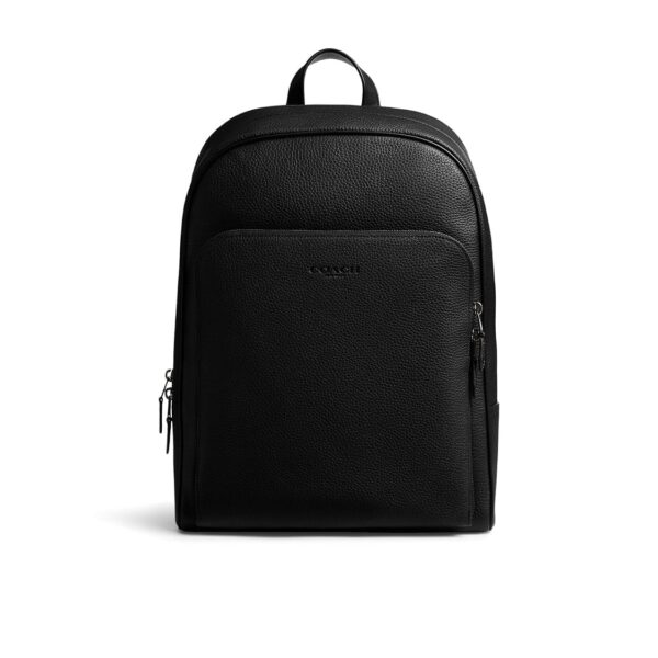 Mochila Coach Gotham CR760 Cuero Negro para Hombre Tamaño Único