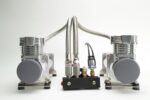 Sistema de Compresor de Aire VIAIR Dual Platinum 485 Montado 485DP01 12 Voltios 200 PSI