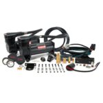 Compresor de Aire VIAIR 485DB01 Dual Stealth Black 200 PSI 12 Voltios