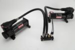 Compresor de Aire VIAIR 485DB01 Dual Stealth Black 200 PSI 12 Voltios