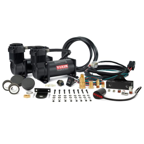 Compresor de Aire VIAIR Dual Stealth Black 400 400DB01 150 PSI 12 Voltios