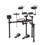Batería Electrónica Roland TD-02KV Negro con Baquetas Vic Firth American Classic 5A Nogal Americano