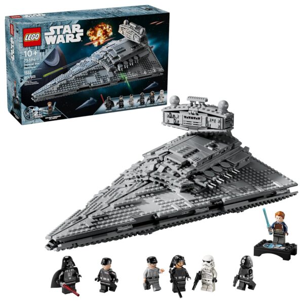 LEGO Star Wars Imperial Star Destroyer Set de Construcción 6474670 1555 Piezas 7 Minifiguras