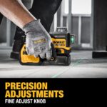 Láser de Línea DEWALT DCLE34033D1 3x360 12V/20V MAX XR Verde con Batería y Cargador Incluidos