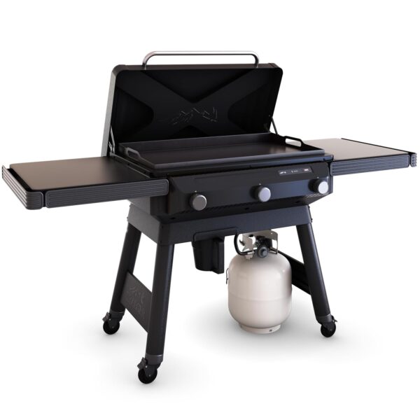 Parrilla Traeger Flatrock TF3CN59AU 33 Pulgadas Gas 3 Zonas TruZone Negro