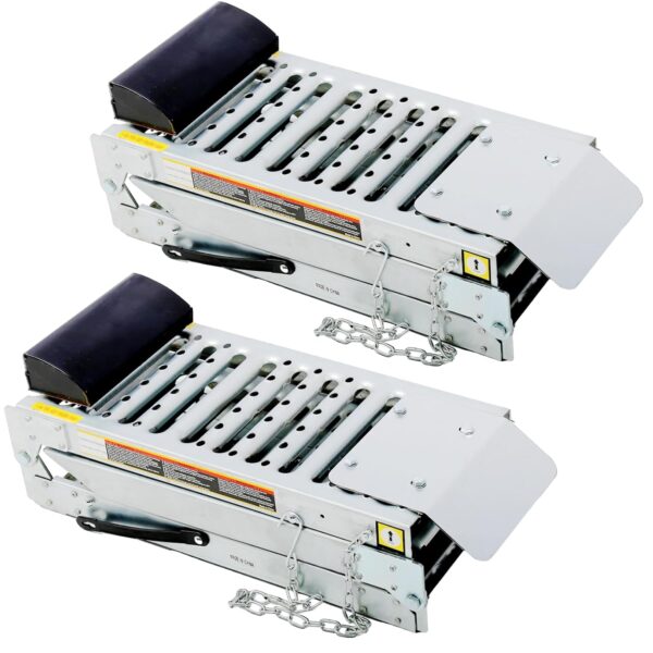 Rampas de Carga Plegables SPOFLYINN SJC-PAU_0KG29D2E Paquete de 2 Capacidad 1000 Libras con Hebilla de Sujeción