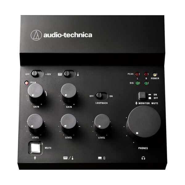 Audio-Technica AT-UMX3 Mezclador de Audio de Escritorio USB