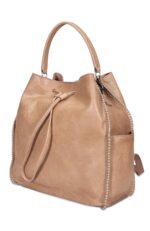 Mochila Convertible Frye Joy DB1519 Cuero Beige Tamaño Único