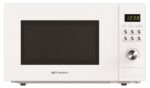 Emerson MW1101W Horno microondas para encimera con control de botón, pantalla LED de 1000 W, 10 niveles de potencia, 6 m