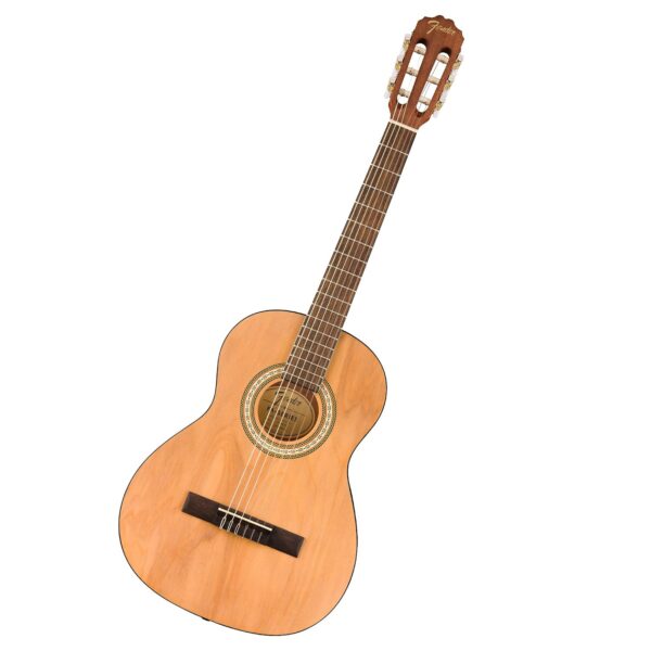 Fender FA-25N Guitarra Acústica de Cuerdas de Nylon Tamaño 3/4, Guitarra para Principiantes, con Garantía de 2 Años, Gui