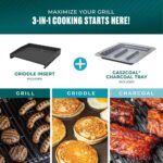 Parrilla de Gas Char-Broil Pro Series Amplifire 463281024 4 Quemadores con Gabinete y Quemador Lateral Negro
