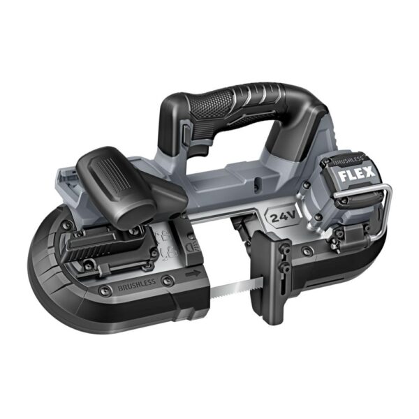 FLEX FX2331-Z - Herramienta de sierra de cinta compacta sin escobillas de 24 V, sin escobillas de 2-1/2 pulgadas, baterí