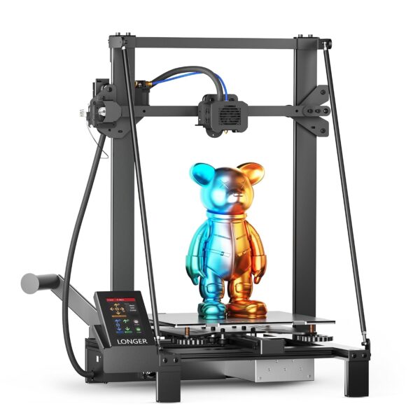 Longer Impresora 3D LK5 Pro 3 de 11.8 x 11.8 x 15.7 pulgadas, impresora 3D FDM de gran tamaño de impresión totalmente ab