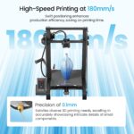 Longer Impresora 3D LK5 Pro 3 de 11.8 x 11.8 x 15.7 pulgadas, impresora 3D FDM de gran tamaño de impresión totalmente ab