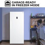 Kenmore - Congelador/refrigerador vertical convertible de 14 pies cúbicos (390 L) | Listo para garaje | Sin escarcha | C