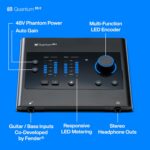 PreSonus Quantum ES 2 USB-C Interfaz de audio con software Studio One Pro