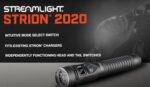 Streamlight 74435 Strion 2020 Linterna LED recargable de 1200 lúmenes, incluye sistema de carga Piggyback de 120V/100V A
