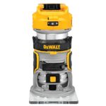 DEWALT 20 V Max* Kit combinado de 3 herramientas, enrutador inalámbrico sin escobillas, lijadora orbital aleatoria, sier