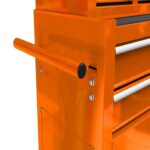 Entcook Caja de herramientas con ruedas de 8 cajones con cajones, cajas de herramientas portátiles de alta capacidad con