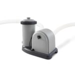 Piscina Intex Prism Frame 26757EH 22 x 48 pulgadas Resistente a Pinchazos con Bomba Escalera y Cubierta