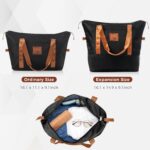 Juego de Equipaje EastVita YJJ-df-PBY_15L1LAML-3 5 Piezas Maleta Rígida Expandible de Polipropileno con Bolsa de Viaje y