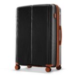 Juego de Equipaje EastVita YJJ-df-PBY_15L1LAML-3 5 Piezas Maleta Rígida Expandible de Polipropileno con Bolsa de Viaje y