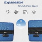 Juego de Maletas EastVita Modelo YJJ-df-PBY_15K431IJ-11 20 24 28 Pulgadas ABS Expandibles Candado TSA