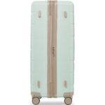 Juego de Maletas EastVita YJJ-df-PBY_15K40YJ1-19 3 Piezas ABS Gris Ampliables con Candado TSA y Ruedas Giratorias