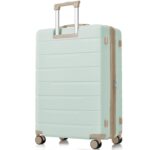 Juego de Maletas EastVita YJJ-df-PBY_15K40YJ1-19 3 Piezas ABS Gris Ampliables con Candado TSA y Ruedas Giratorias