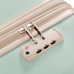 Juego de Maletas EastVita YJJ-df-PBY_15K40YJ1-19 3 Piezas ABS Gris Ampliables con Candado TSA y Ruedas Giratorias