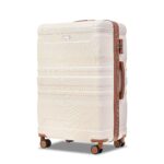 Juego de Equipaje EastVita 4 Piezas Carcasa Rígida ABS Expandible 20 24 28 Pulgadas con Bolsa de Viaje
