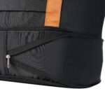 Juego de Equipaje EastVita YJJ-df-PBY_15KTI4B3-5 20/24/28 Pulgadas ABS Negro con Ruedas Giratorias y Bloqueo TSA