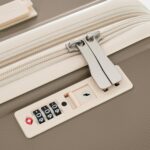 Set de Maletas EastVita Ligero 3 Piezas 28 24 20 Pulgadas Marrón Cerradura TSA