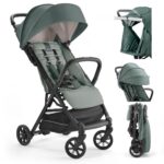 Inglesina Quid 2 - Cochecito de viaje ligero ultra compacto, para bebés y niños pequeños, asiento reclinable, plegable,