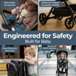 Inglesina Quid 2 - Cochecito de viaje ligero ultra compacto, para bebés y niños pequeños, asiento reclinable, plegable,