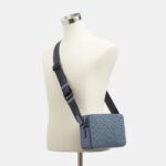 Bandolera Coach Charter Crossbody 24 CU475 de Cuero Cambray Lavado