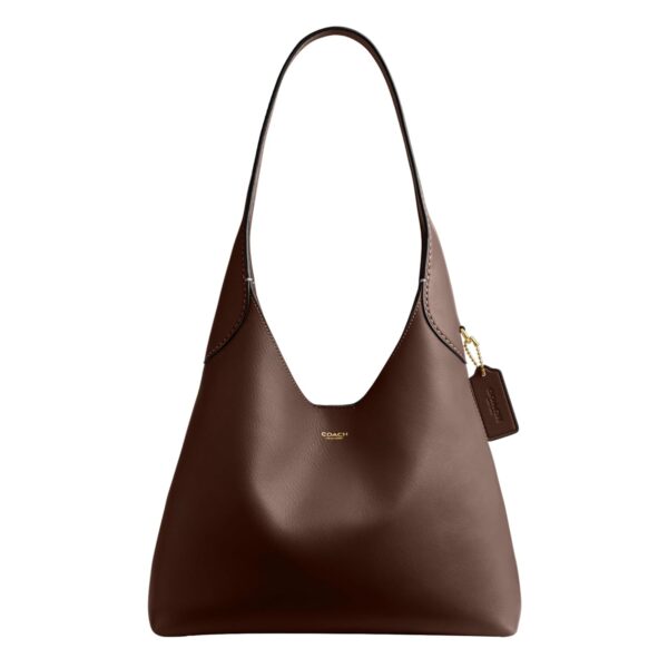 Bolso de Hombro Coach Brooklyn 28 CU068 Cuero Color Latón Arce