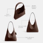 Bolso de Hombro Coach Brooklyn 28 CU068 Cuero Color Latón Arce
