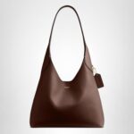 Bolso de Hombro Coach Brooklyn 28 CU068 Cuero Color Latón Arce