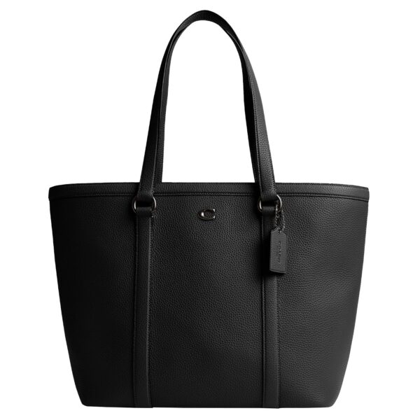 Bolso Tote Coach Gotham Cremallera CU116 Cuero Negro