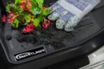 Set de Tapetes y Forro de Caja SMARTLINER SA0369 B0369 J0369-P Para Todo Clima Color Negro Compatible con Dodge Ram 1500