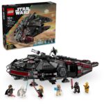 LEGO Star Wars El Halcón Oscuro Starship 75389 con 6 Minifiguras 1578 Piezas