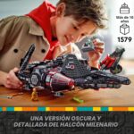 LEGO Star Wars El Halcón Oscuro Starship 75389 con 6 Minifiguras 1578 Piezas