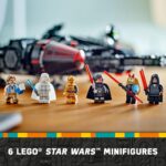 LEGO Star Wars El Halcón Oscuro Starship 75389 con 6 Minifiguras 1578 Piezas