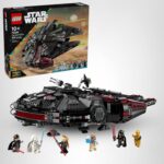 LEGO Star Wars El Halcón Oscuro Starship 75389 con 6 Minifiguras 1578 Piezas