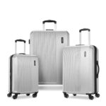 Set de Maletas Samsonite Alliance SE 3 Piezas Rígidas Plateado con Ruedas Giratorias 360 Grados
