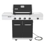 Parrilla de Gas Natural Nexgrill 730-0958HE 4 Quemadores con Quemador Lateral 627 Pulgadas Cuadradas 59000 BTU Color Neg