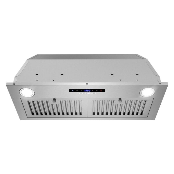 Lumin Collection 380 CFM - Campana extractora con canalización, LED, de 30 pulgadas